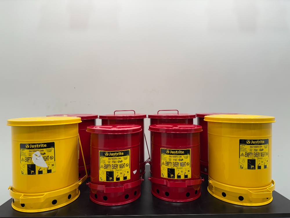 Image of JustRite Oily Waste Can